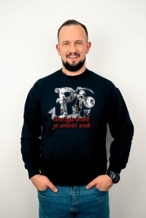 Bluza Powstanie Warszawskie „Ceną była śmierć za wolności smak”