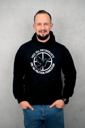 Bluza z kapturem Free All Nationalist