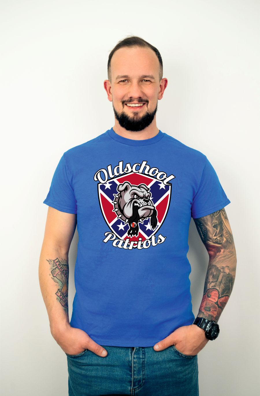 Koszulka Oldschool Patriots - obrazek 11