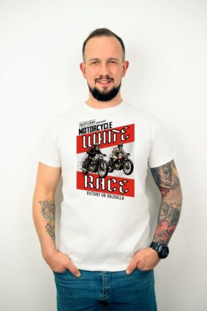 Koszulka White Race - Victory or Valhalla